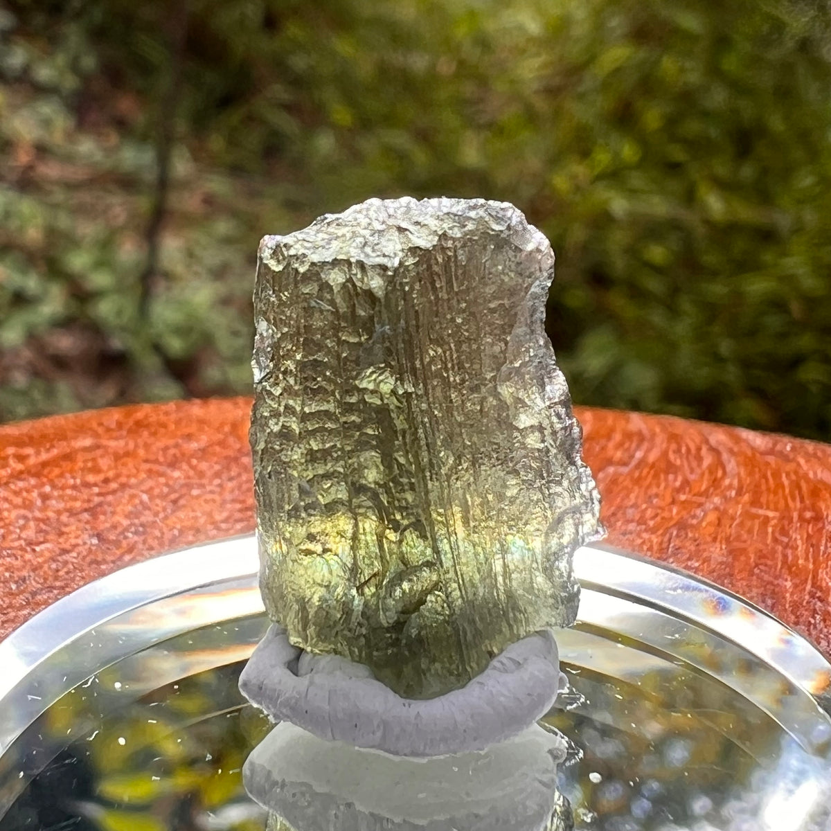 Moldavite 1.9 grams #2166-Moldavite Life