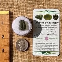 Moldavite 1.9 grams #2166-Moldavite Life