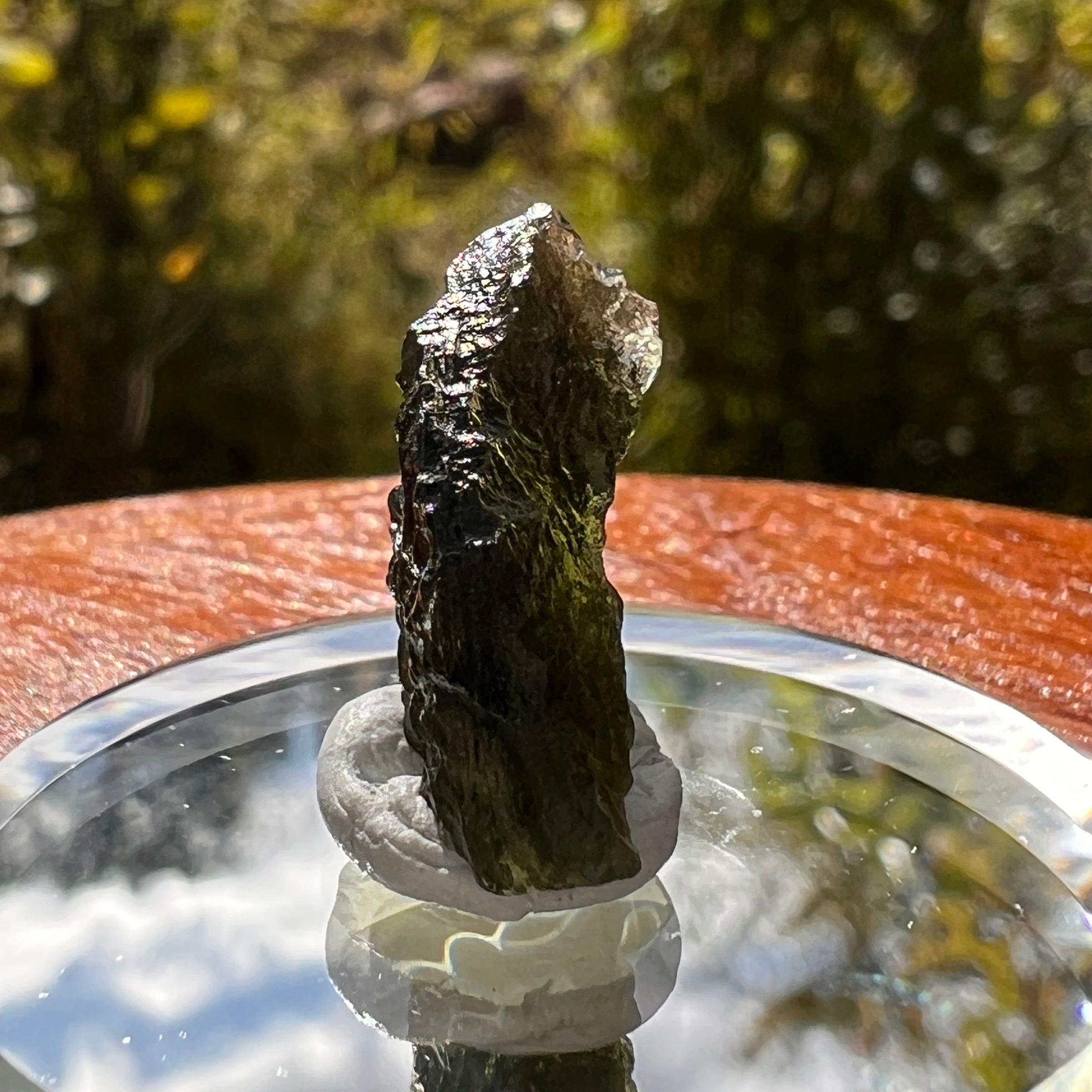 Moldavite 1.9 grams #2168-Moldavite Life