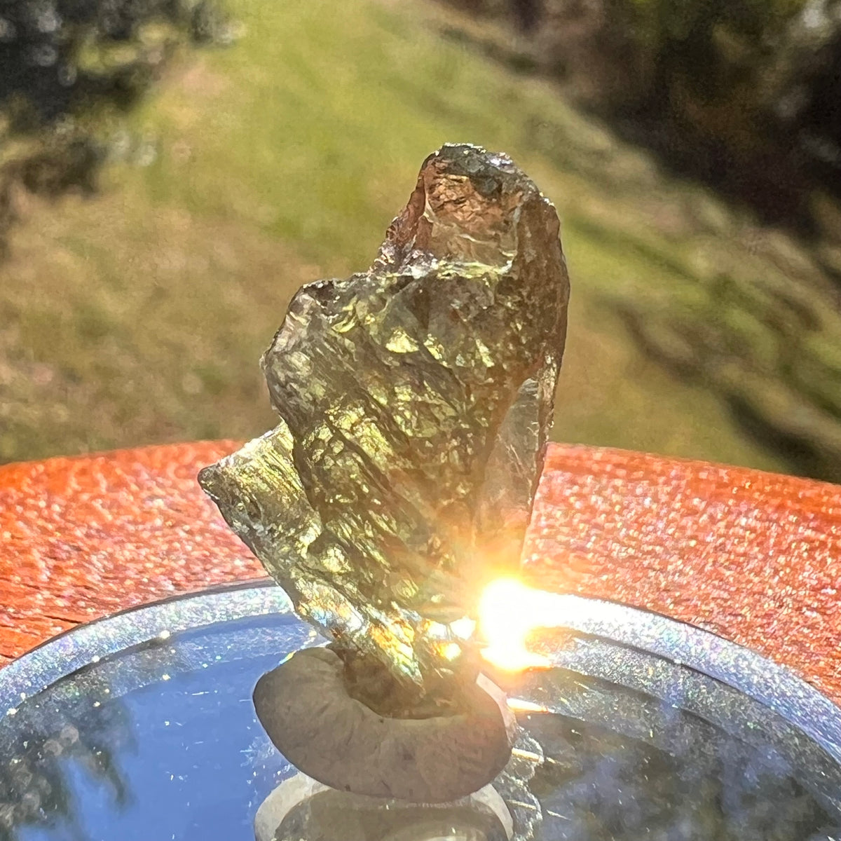 Moldavite 1.9 grams #2373-Moldavite Life