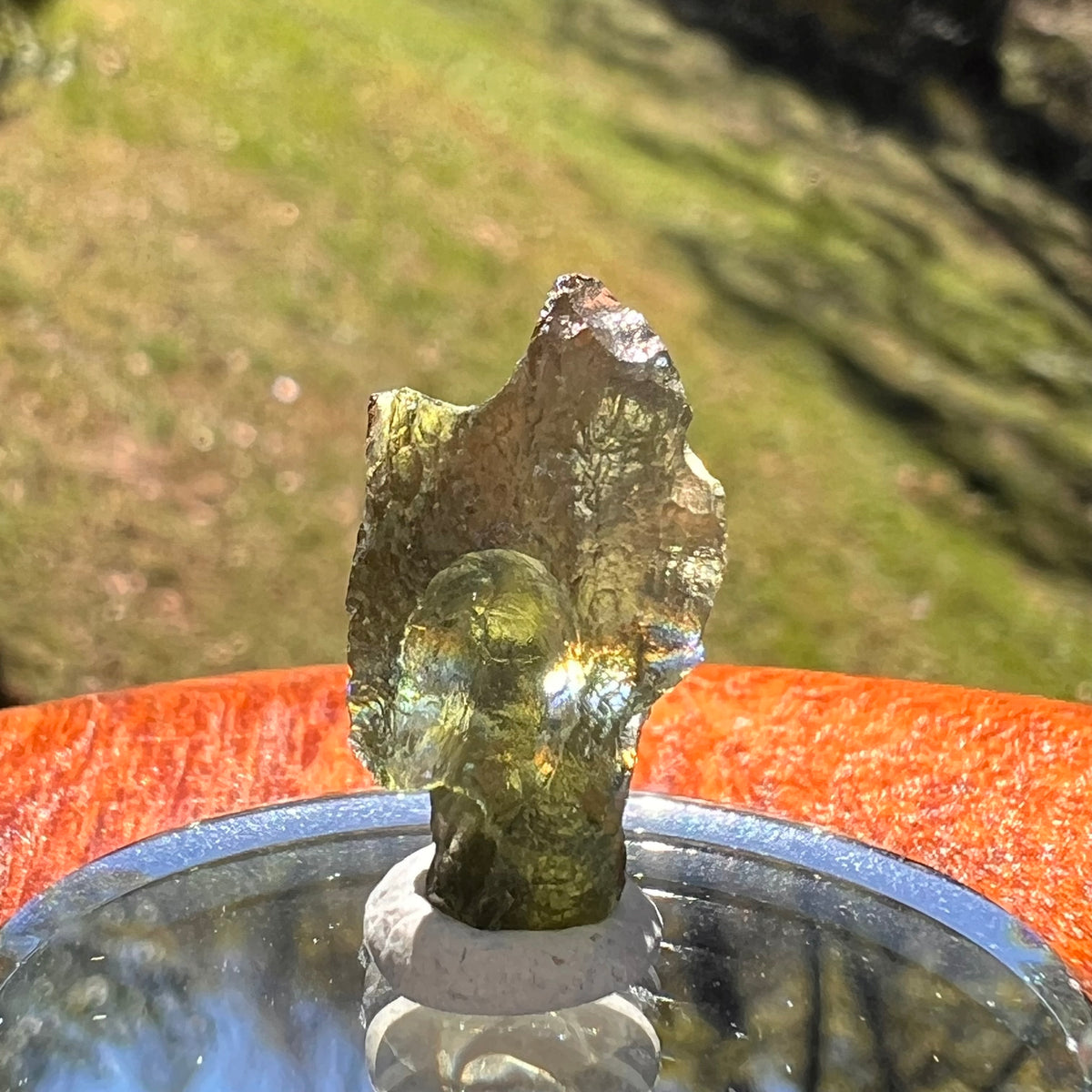 Moldavite 1.9 grams #2373-Moldavite Life