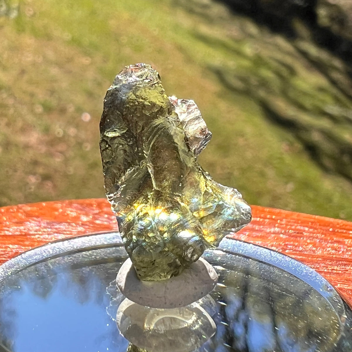 Moldavite 1.9 grams #2373-Moldavite Life