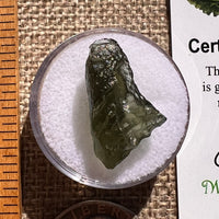 Moldavite 1.9 grams #2373-Moldavite Life