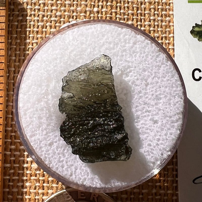 Moldavite 2 grams #2119-Moldavite Life