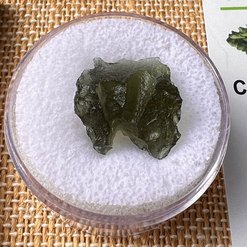 Moldavite 2 grams #2171-Moldavite Life