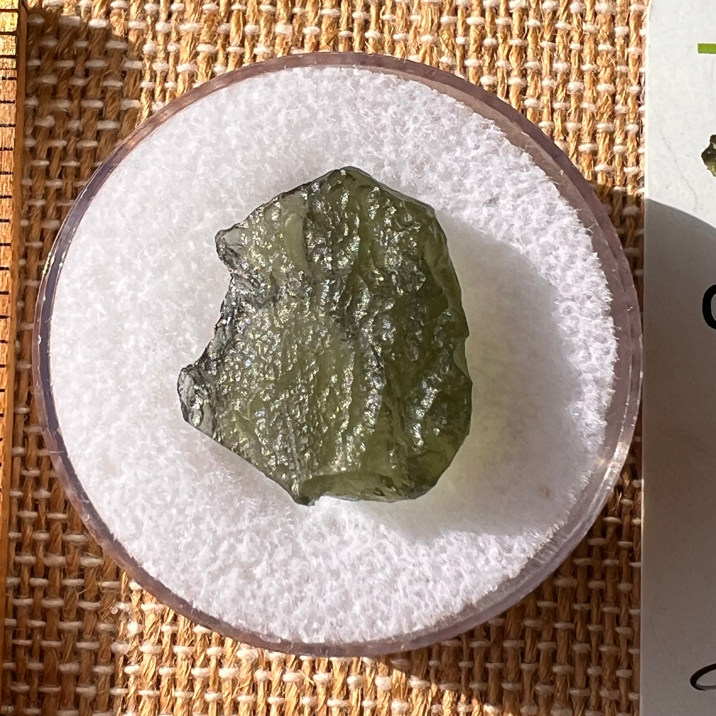 Moldavite 2 grams #2181-Moldavite Life