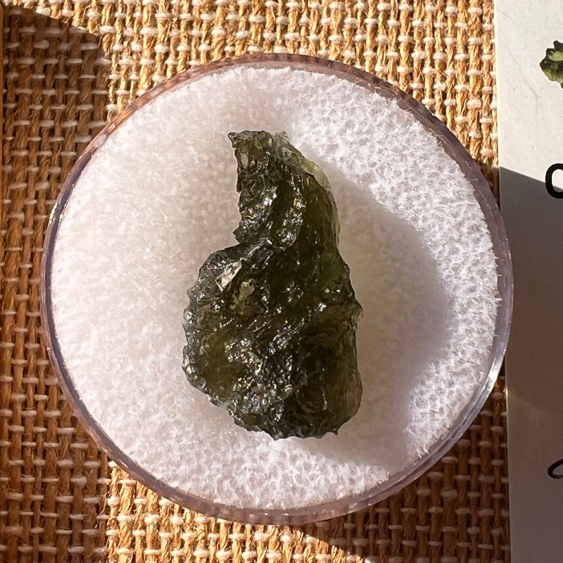 Moldavite 2 grams #2203-Moldavite Life