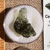 Moldavite 2 grams #2356-Moldavite Life