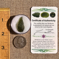 Moldavite 2 grams #2357-Moldavite Life