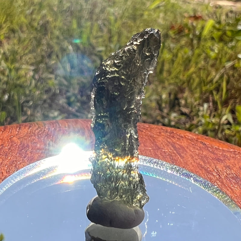 Moldavite 2.1 grams #1671-Moldavite Life