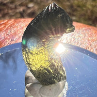 Moldavite 2.1 grams #1974-Moldavite Life