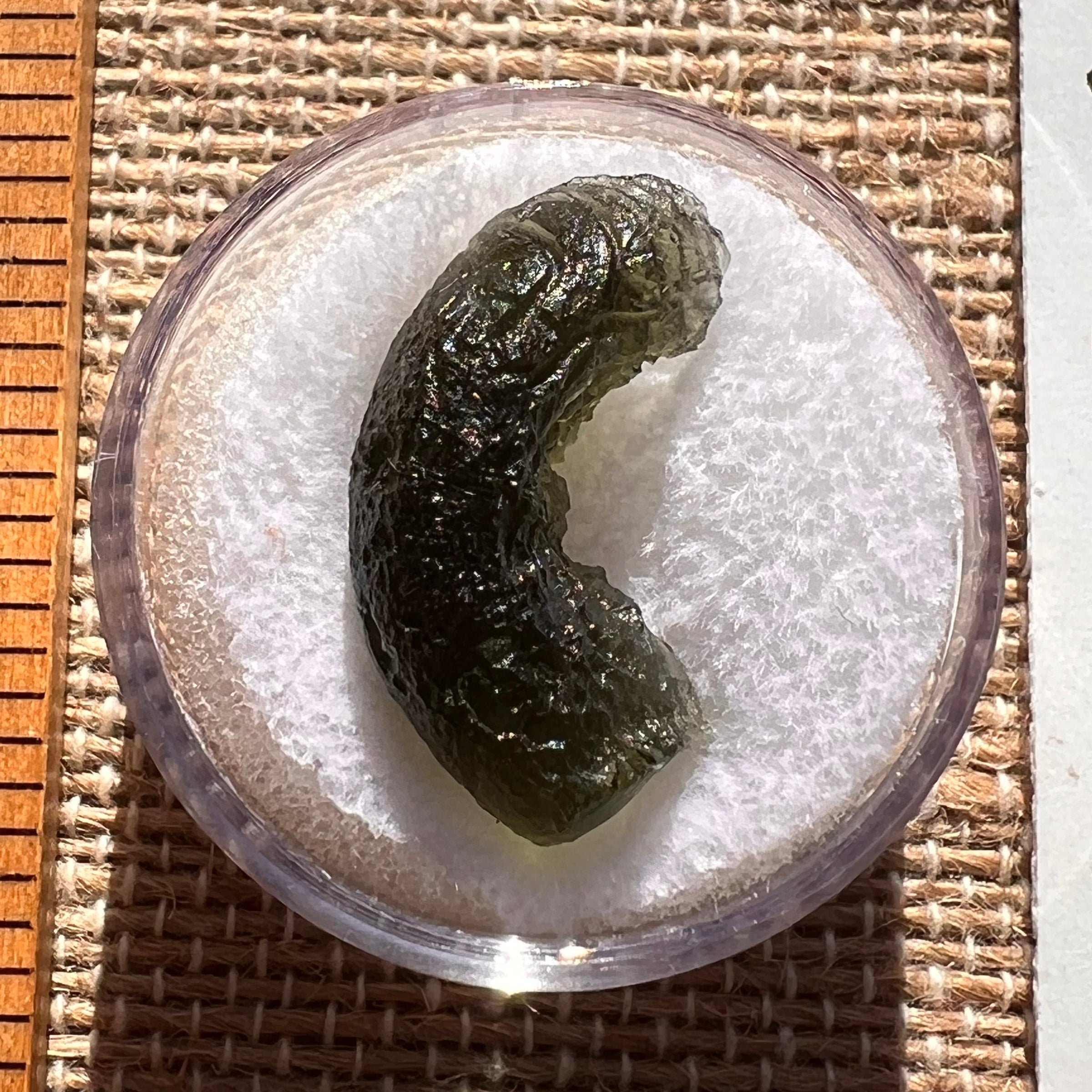 Moldavite 2.1 grams #1974-Moldavite Life
