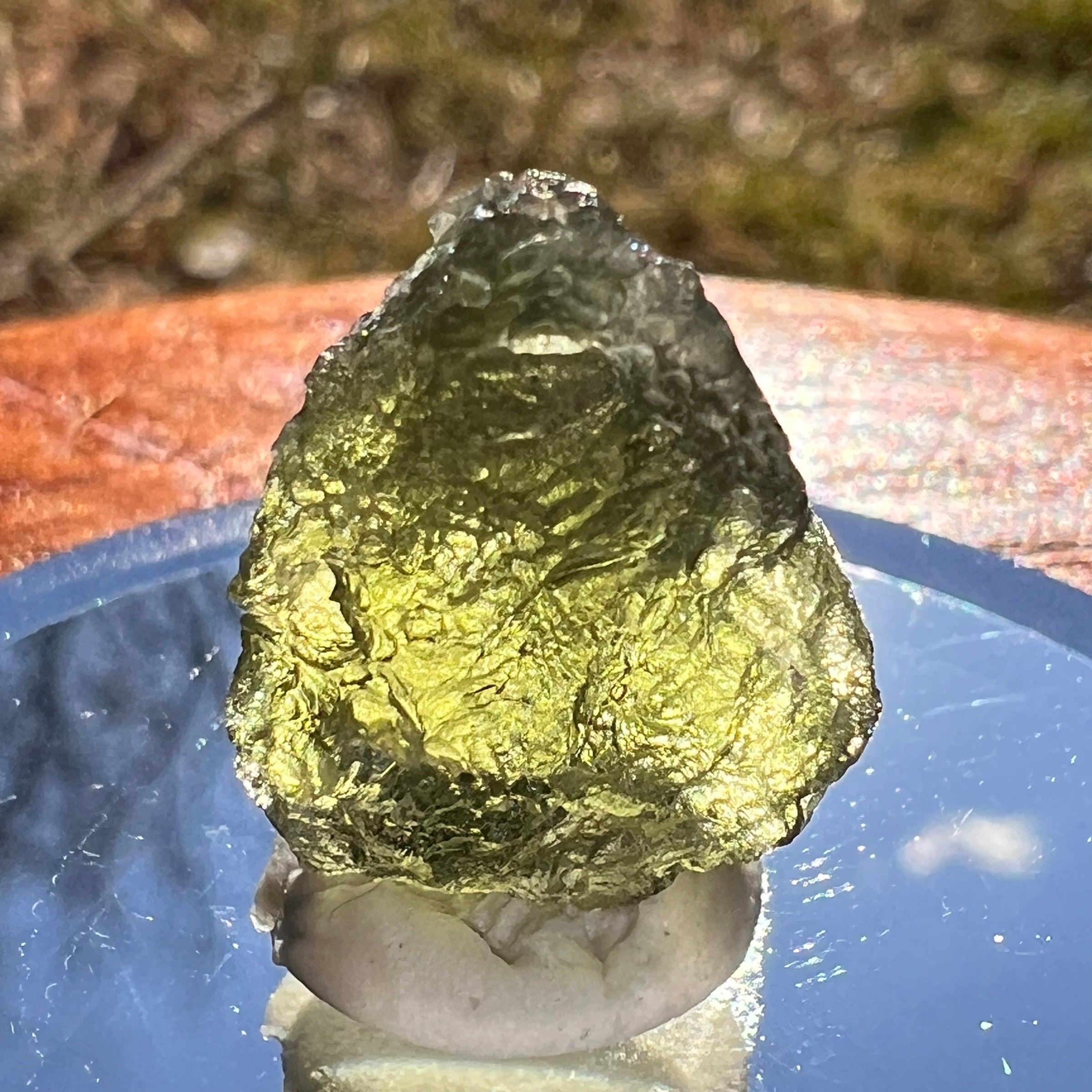 Moldavite 2.1 grams #1980-Moldavite Life