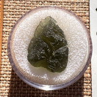 Moldavite 2.1 grams #1980-Moldavite Life