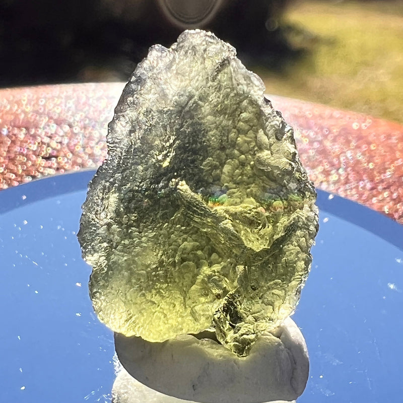 Moldavite 2.1 grams #1980-Moldavite Life