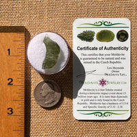 Moldavite 2.1 grams #2129-Moldavite Life