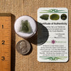 Moldavite 2.1 grams #2143-Moldavite Life