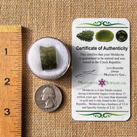 Moldavite 2.1 grams #2185-Moldavite Life
