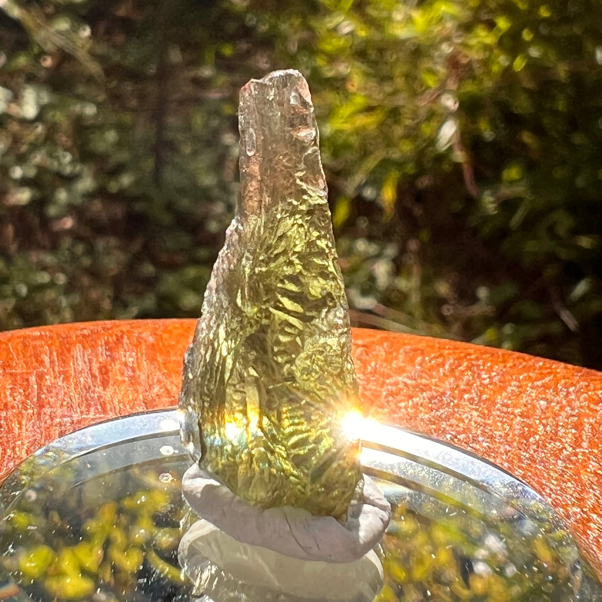 Moldavite 2.1 grams #2186-Moldavite Life