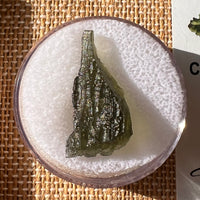 Moldavite 2.1 grams #2186-Moldavite Life