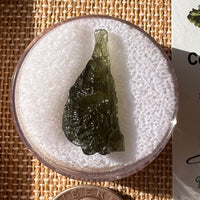 Moldavite 2.1 grams #2186-Moldavite Life