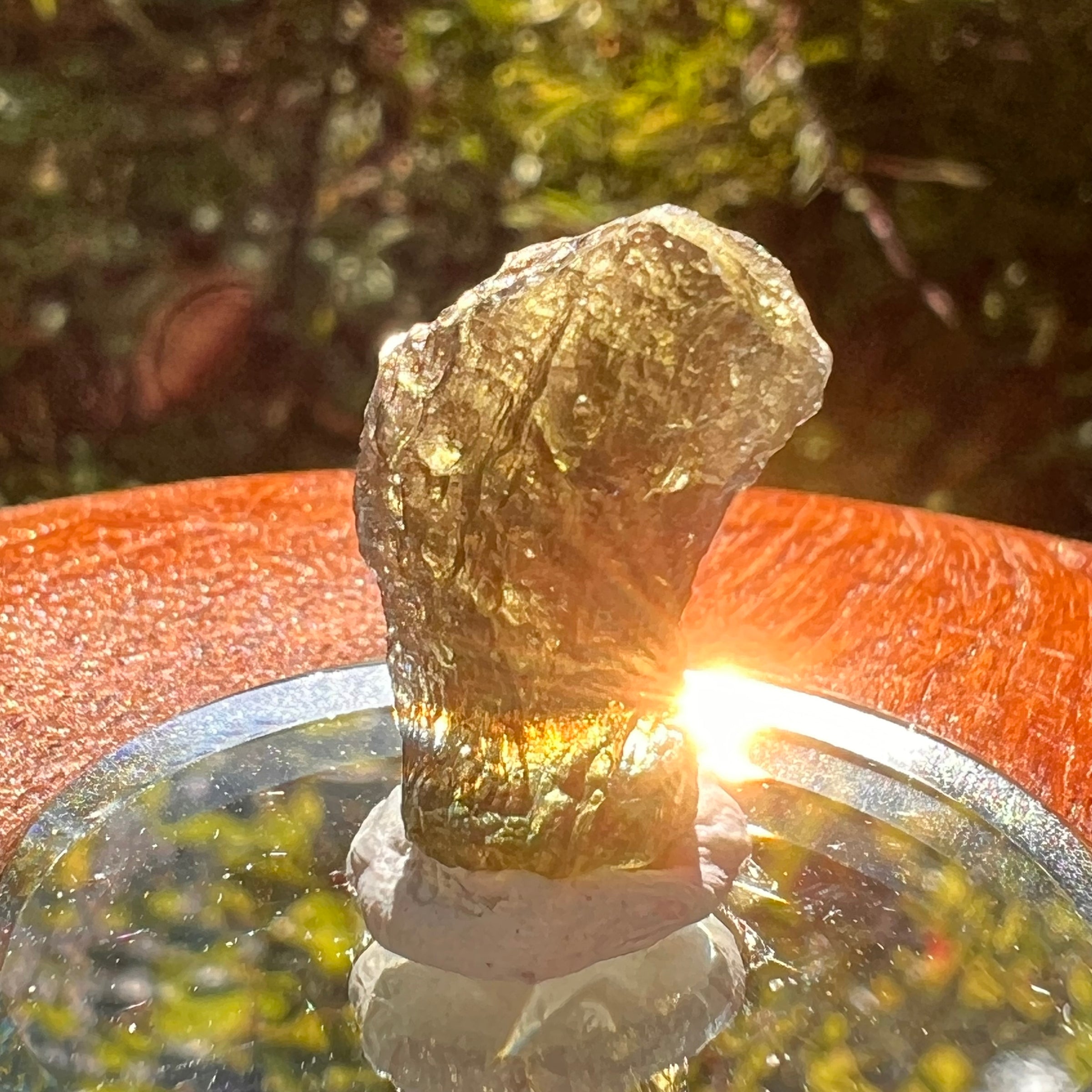 Moldavite 2.1 grams #2198-Moldavite Life