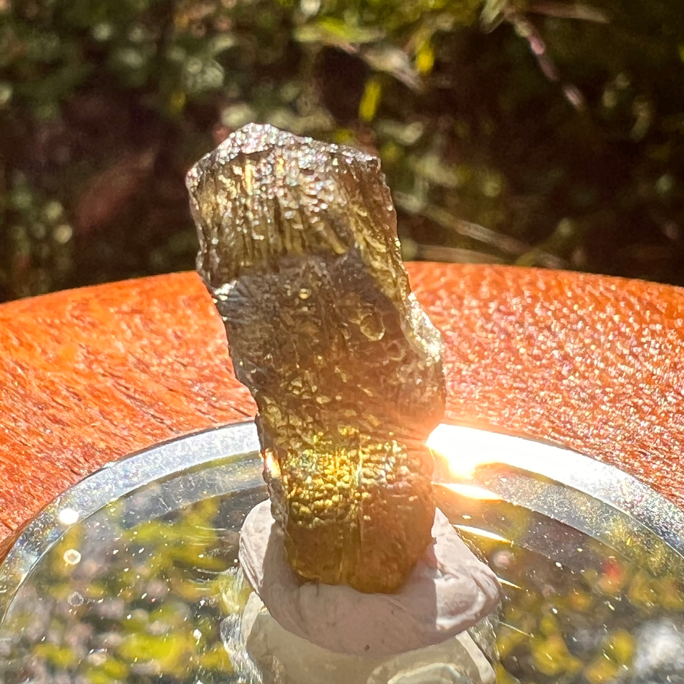 Moldavite 2.1 grams #2198-Moldavite Life