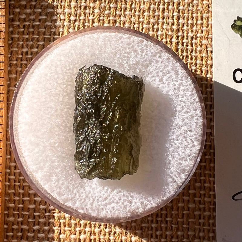 Moldavite 2.1 grams #2207-Moldavite Life