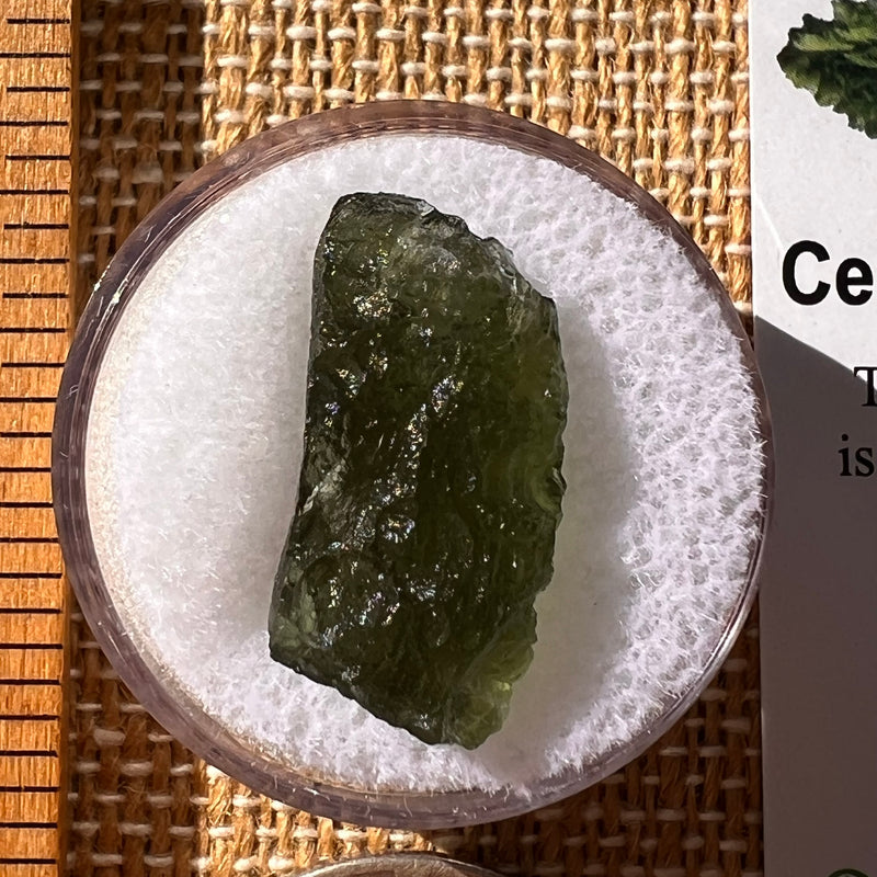Moldavite 2.1 grams #2249-Moldavite Life