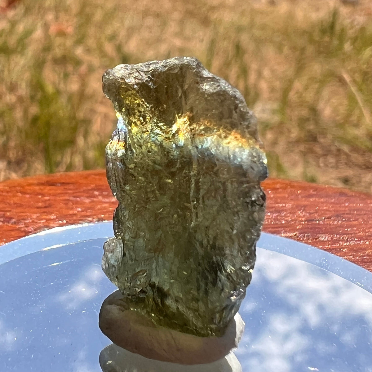 Moldavite 2.2 grams #1870-Moldavite Life