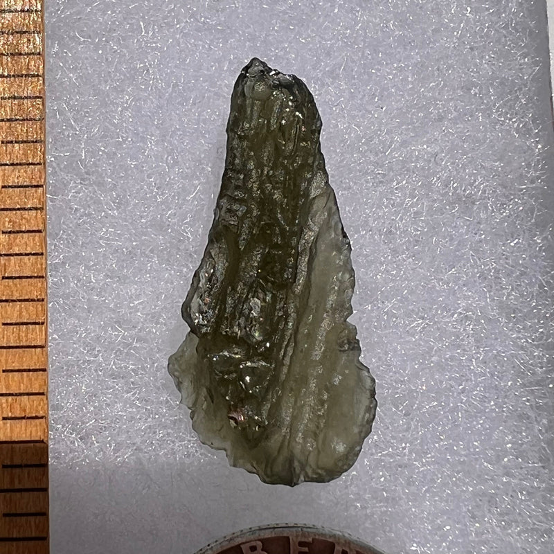 Moldavite 2.2 grams #1874-Moldavite Life