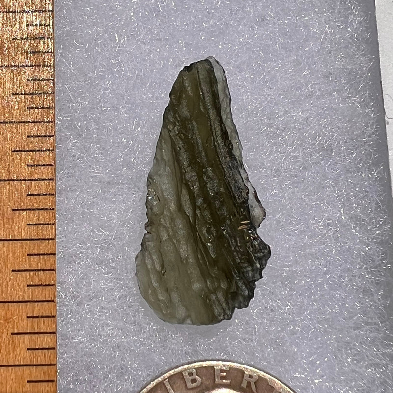 Moldavite 2.2 grams #1874-Moldavite Life