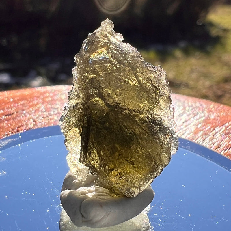 Moldavite 2.2 grams #1977-Moldavite Life