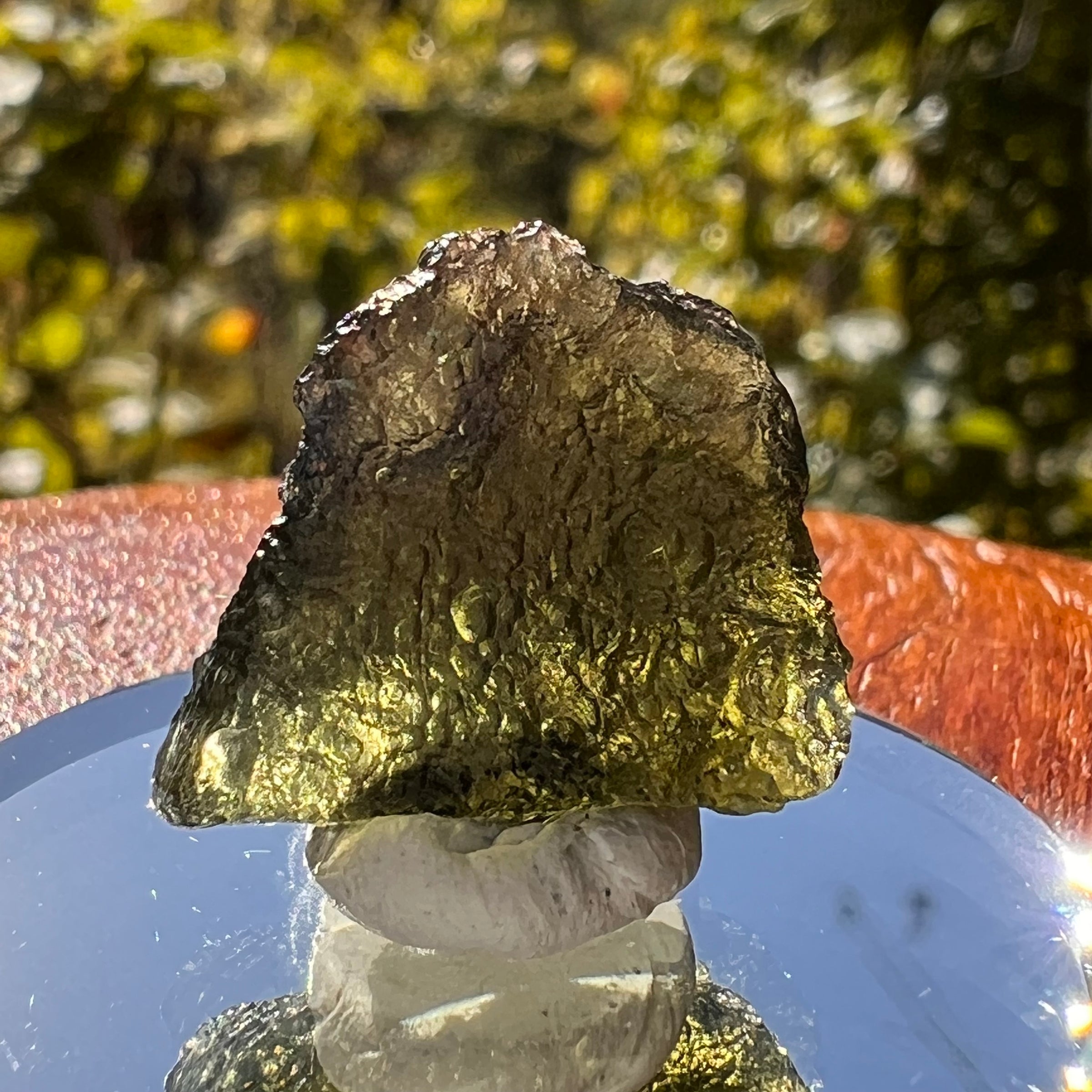 Moldavite 2.2 grams #2123-Moldavite Life
