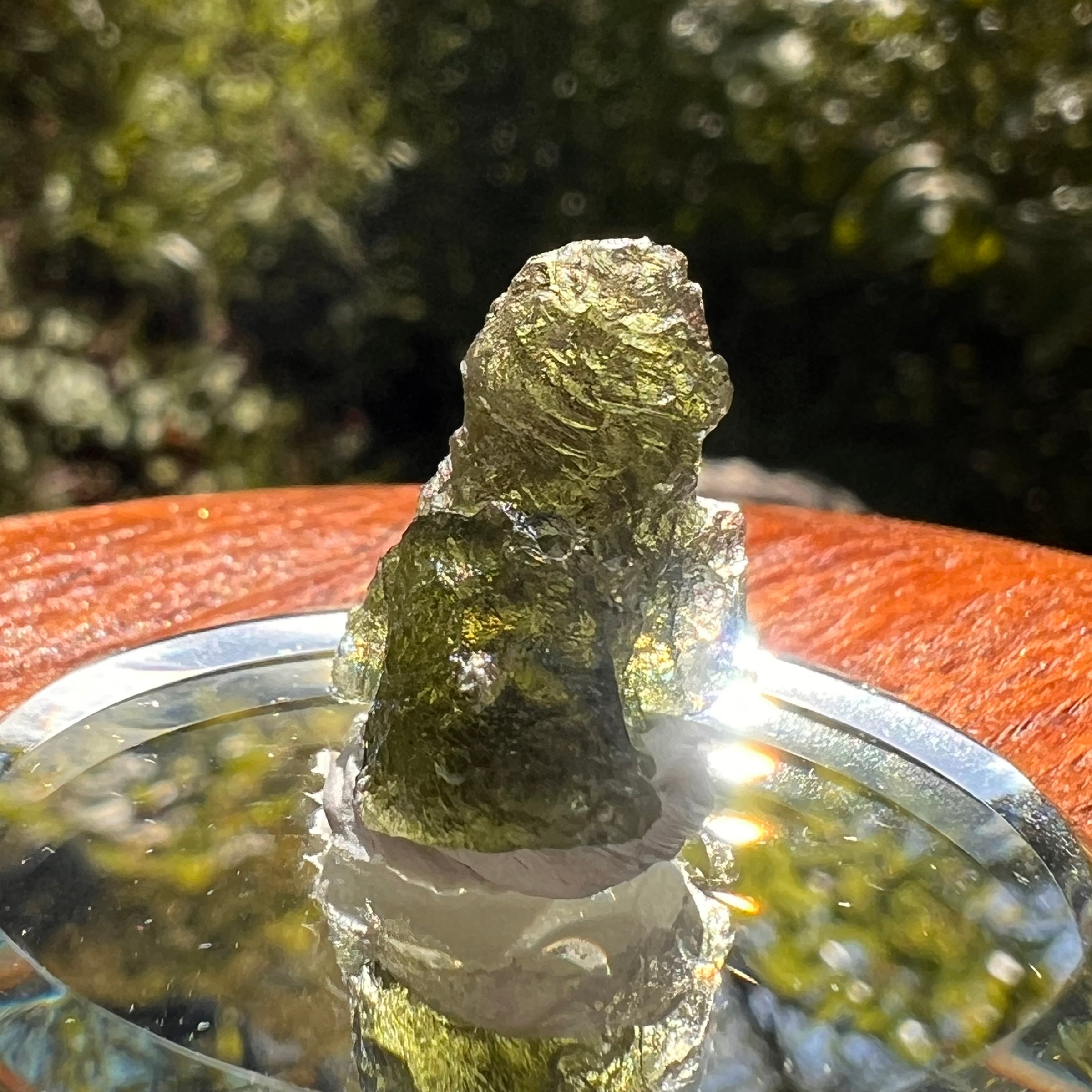 Moldavite 2.2 grams #2137-Moldavite Life