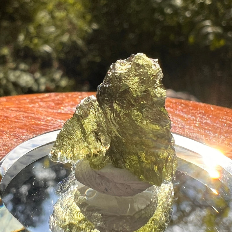 Moldavite 2.2 grams #2137-Moldavite Life