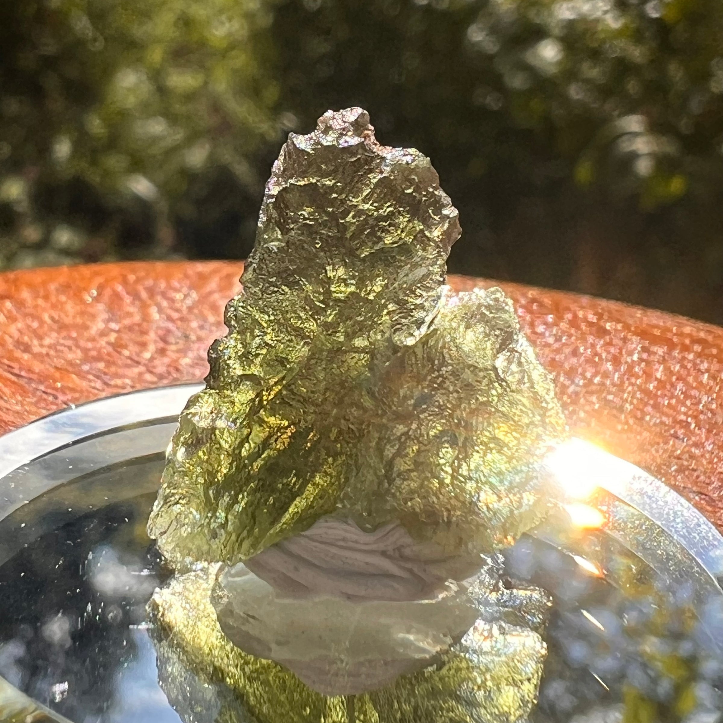 Moldavite 2.2 grams #2137-Moldavite Life