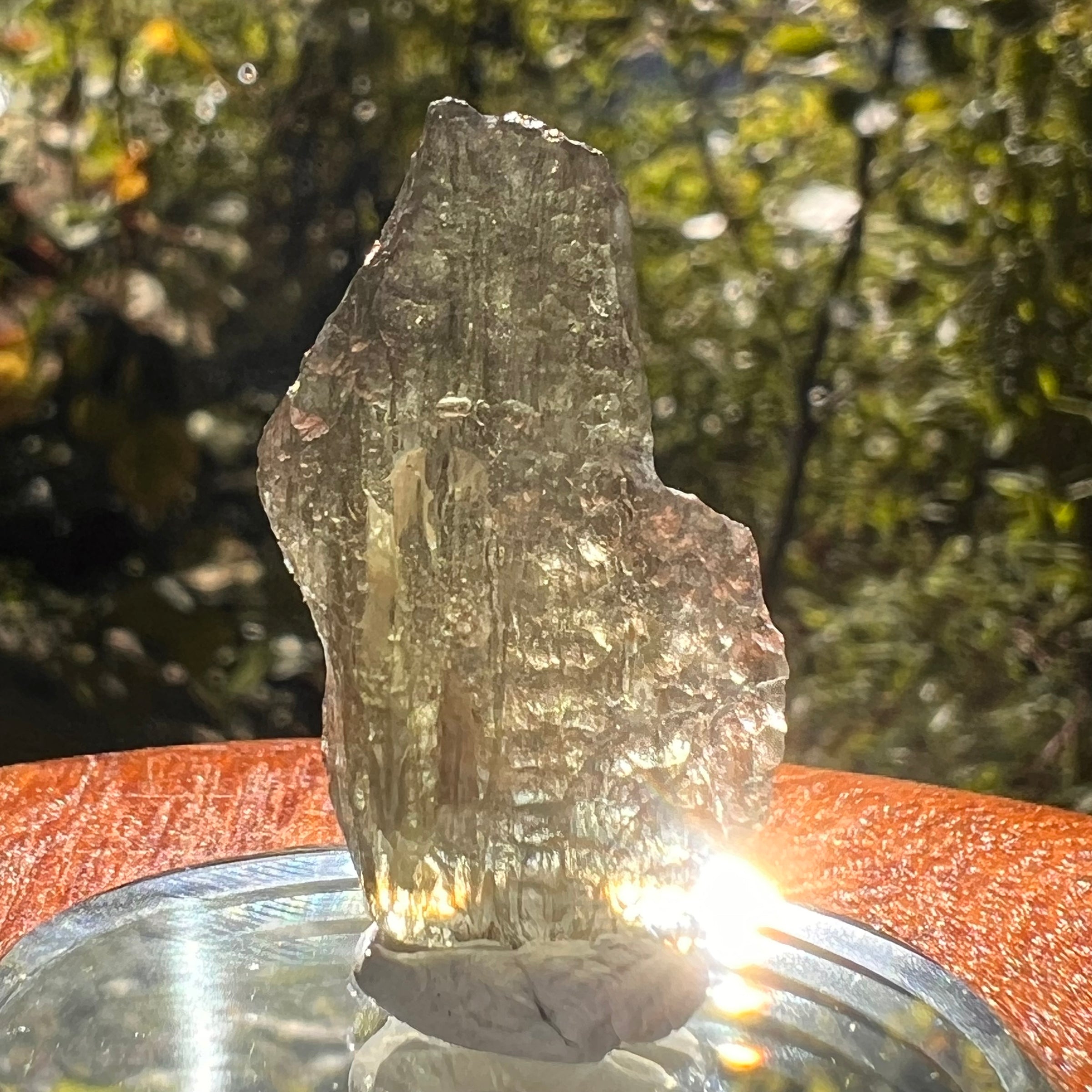 Moldavite 2.2 grams #2155-Moldavite Life