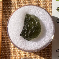 Moldavite 2.2 grams #2177-Moldavite Life