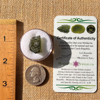 Moldavite 2.2 grams #2177-Moldavite Life