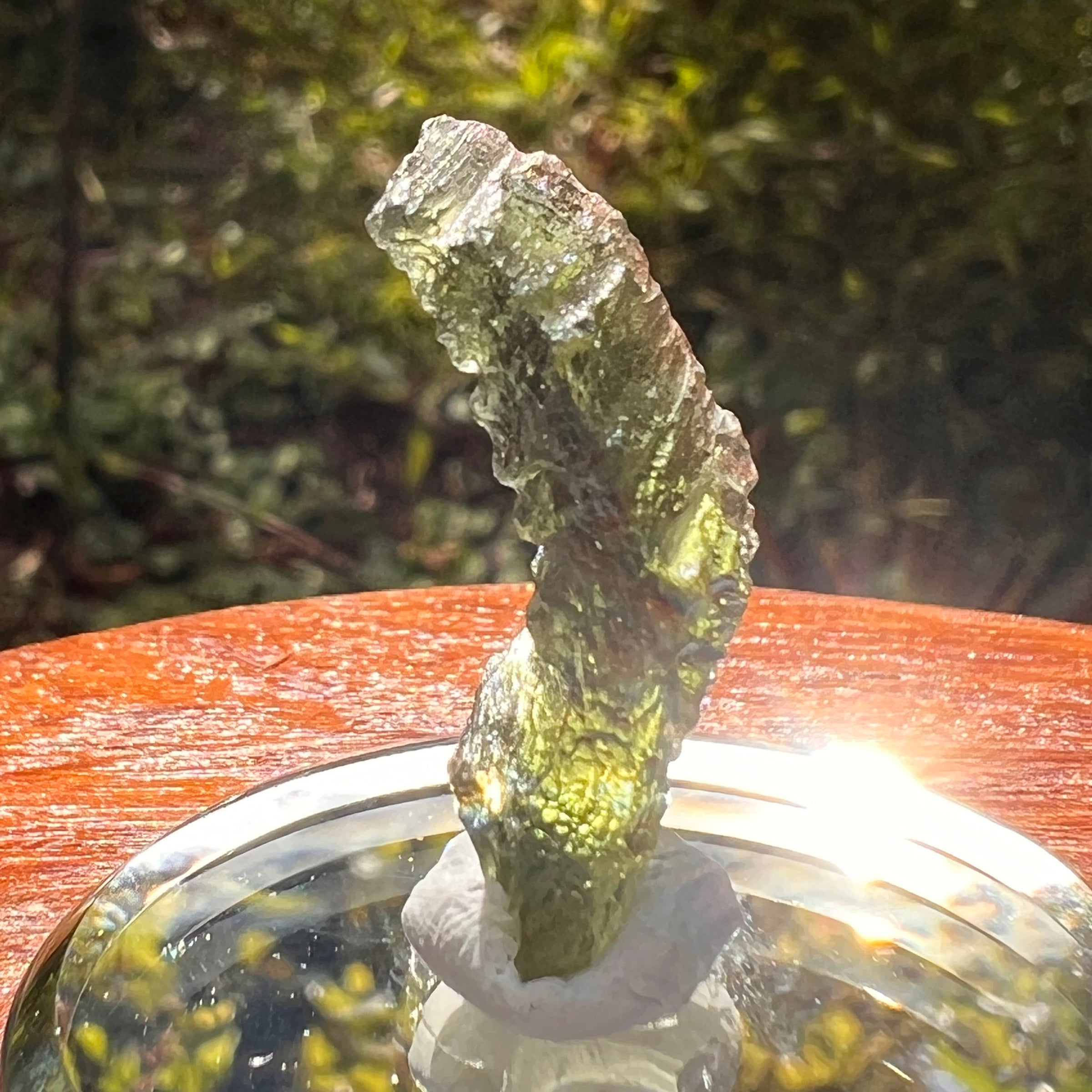 Moldavite 2.2 grams #2183-Moldavite Life