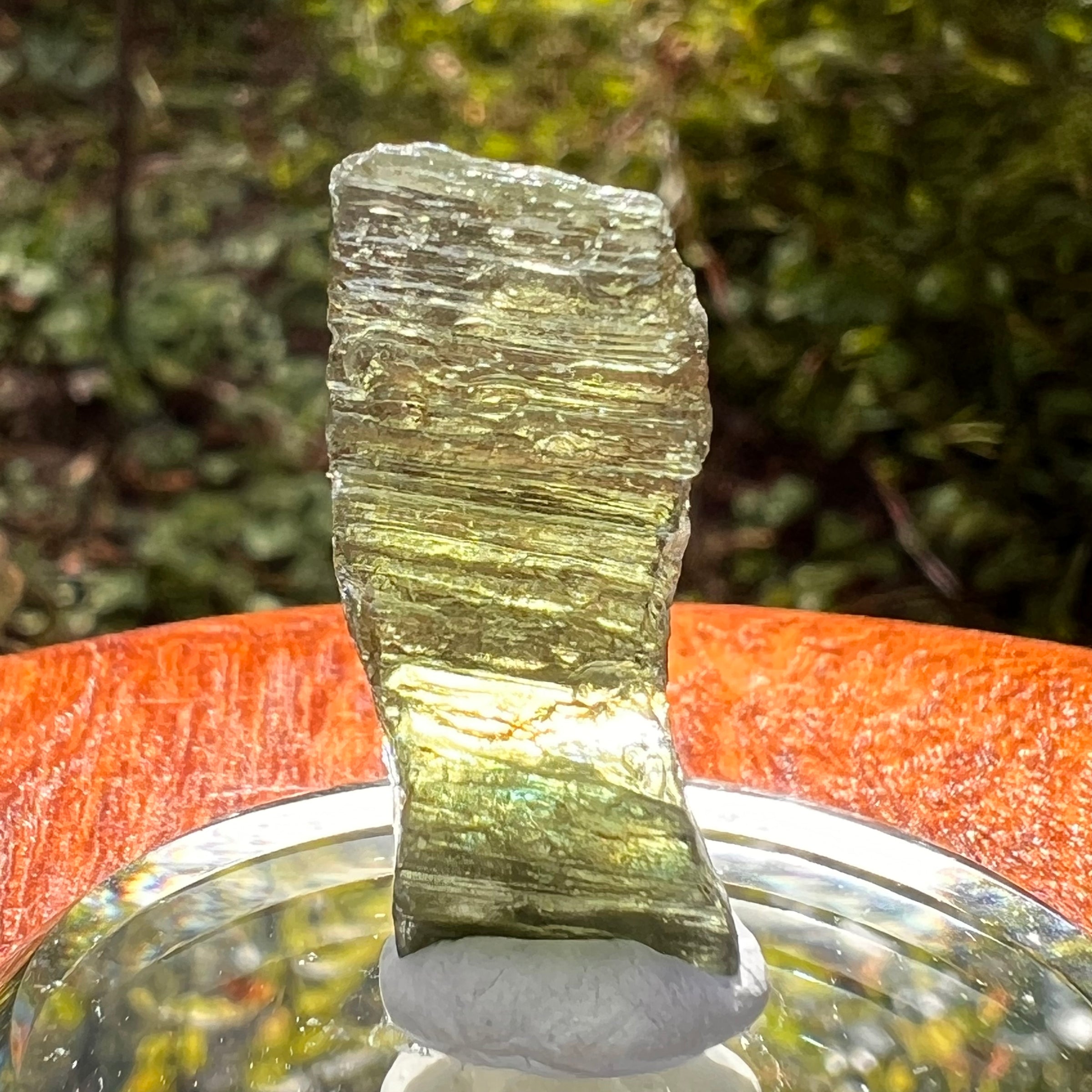 Moldavite 2.2 grams #2183-Moldavite Life
