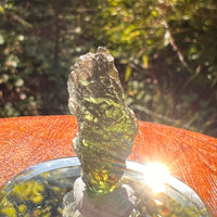 Moldavite 2.2 grams #2190-Moldavite Life