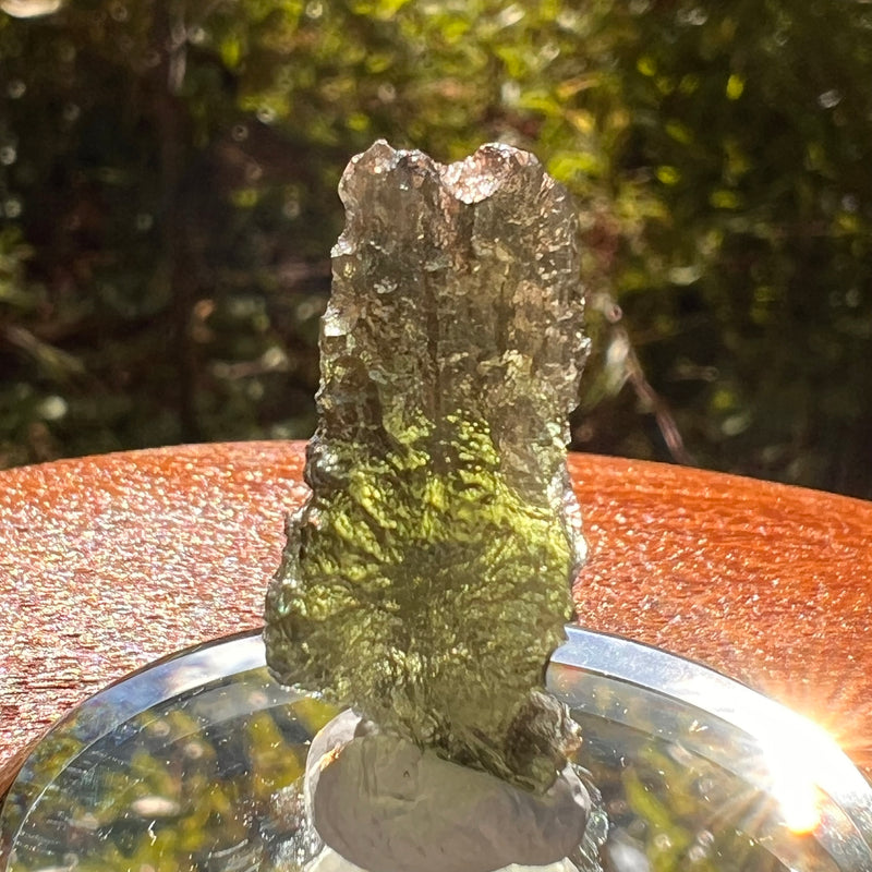 Moldavite 2.2 grams #2190-Moldavite Life