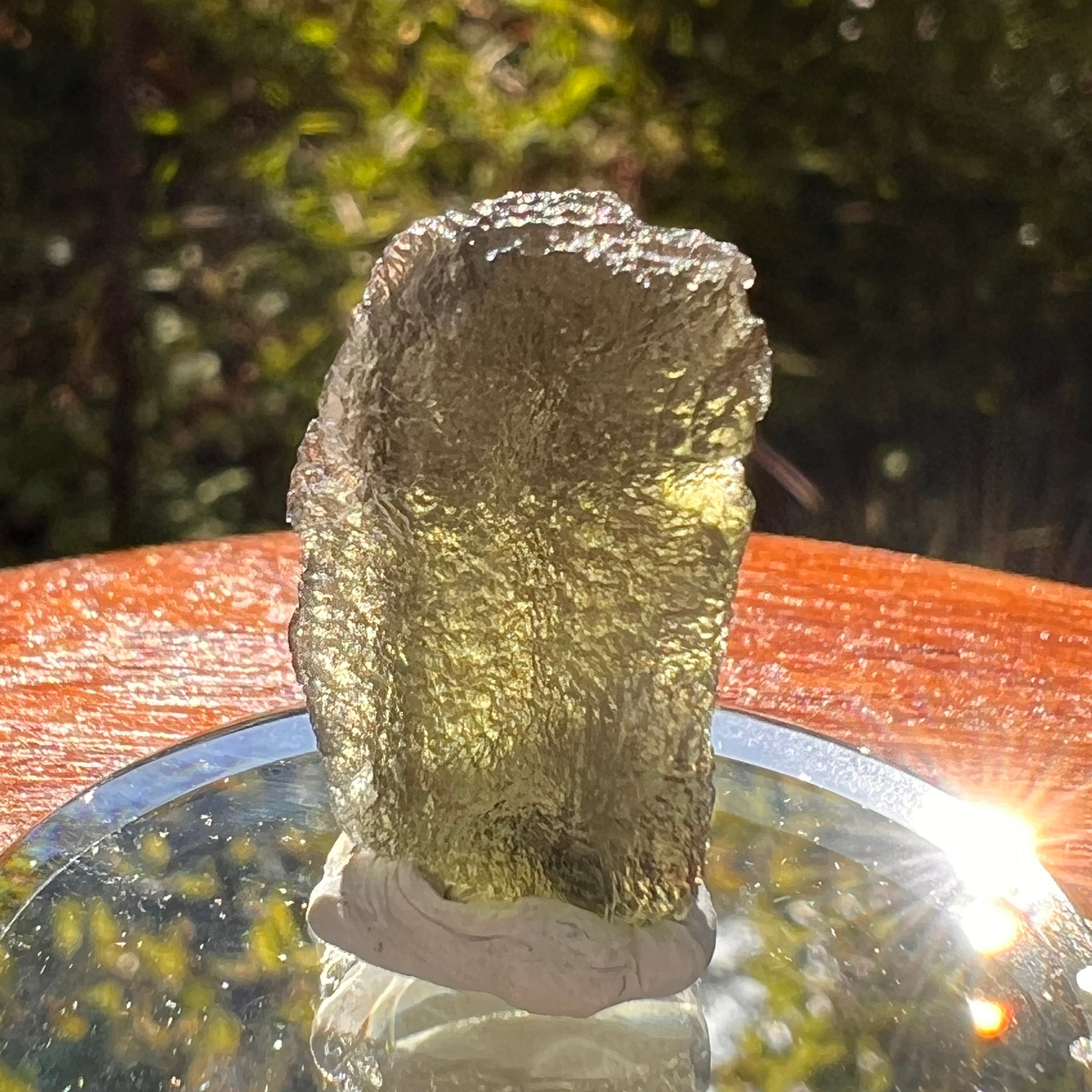 Moldavite 2.2 grams #2196-Moldavite Life