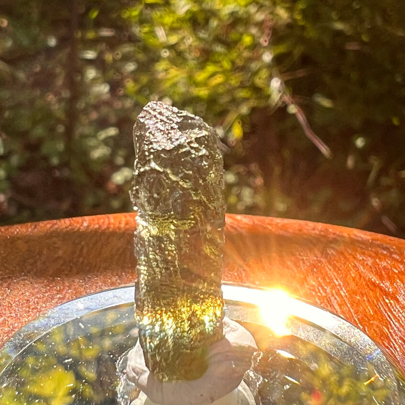 Moldavite 2.2 grams #2196-Moldavite Life