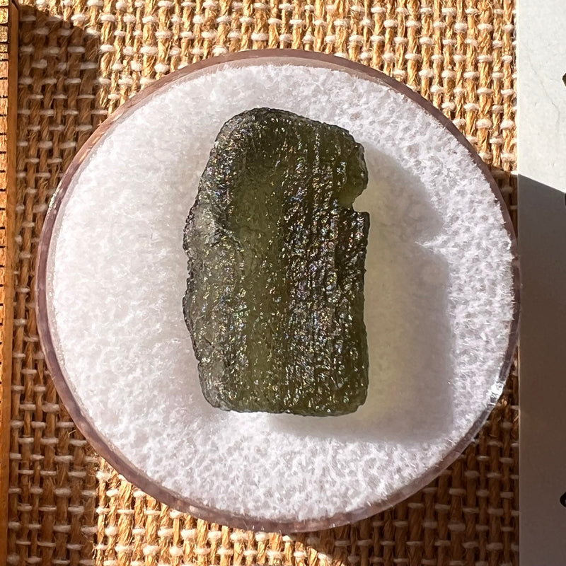 Moldavite 2.2 grams #2196-Moldavite Life