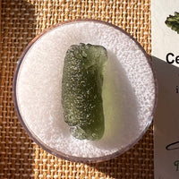 Moldavite 2.2 grams #2204-Moldavite Life