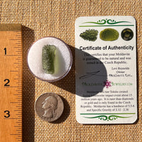 Moldavite 2.2 grams #2204-Moldavite Life