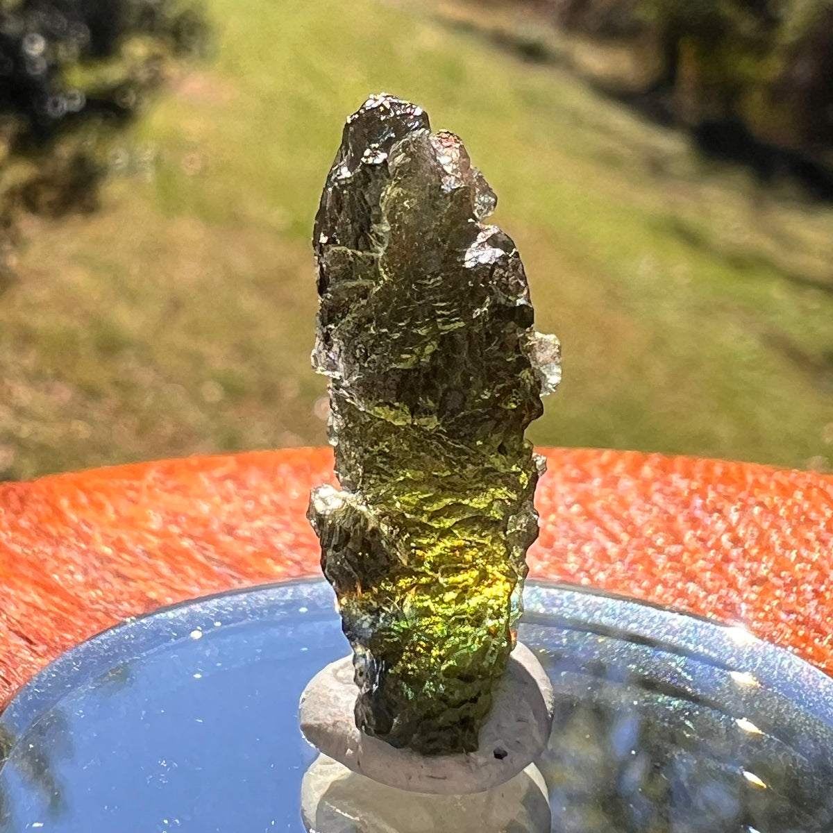 Moldavite 2.2 grams #2365-Moldavite Life
